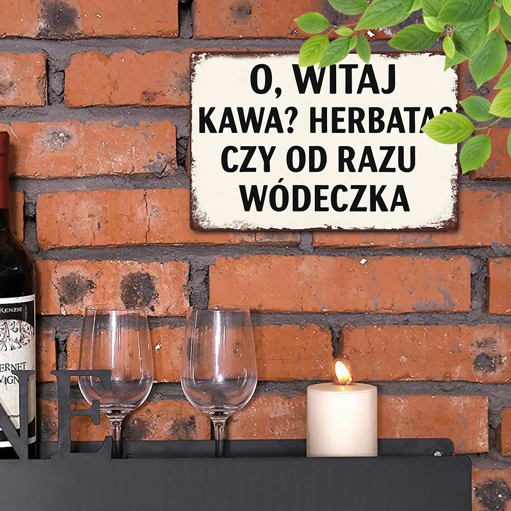 Coffee Tea Vodka - Cita divertida de Polonia: ¡Oh, bienvenido!