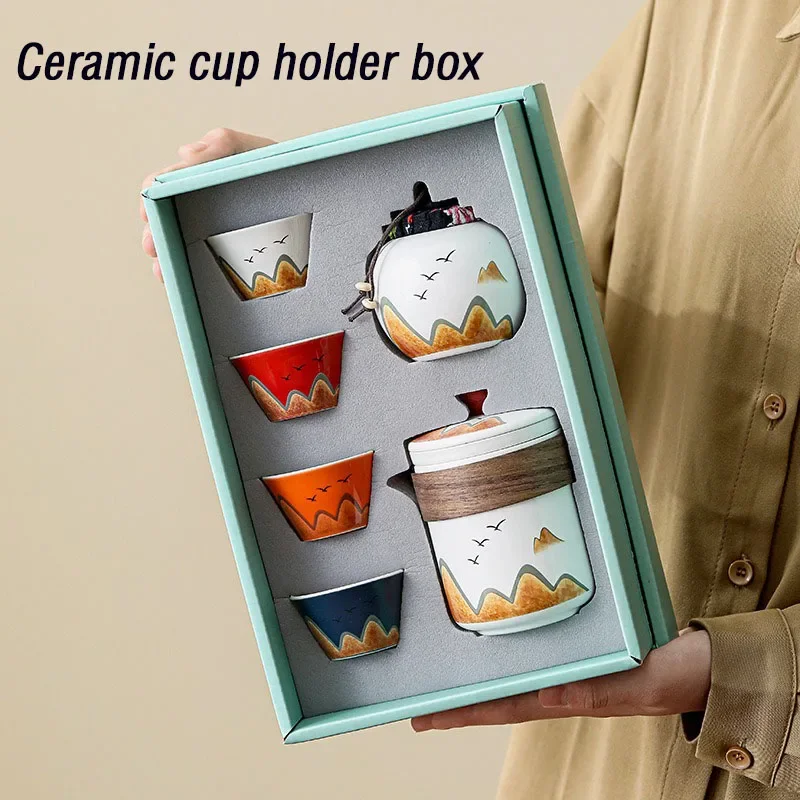 Coffee Tea Canister Set - Caja de regalo, taza de té