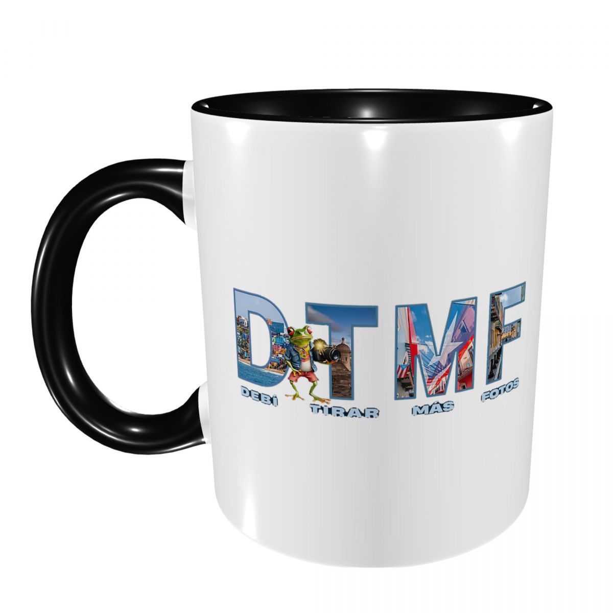 Coffee Tea Cup Foto - Taza de Cerámica Divertida con Diseño
