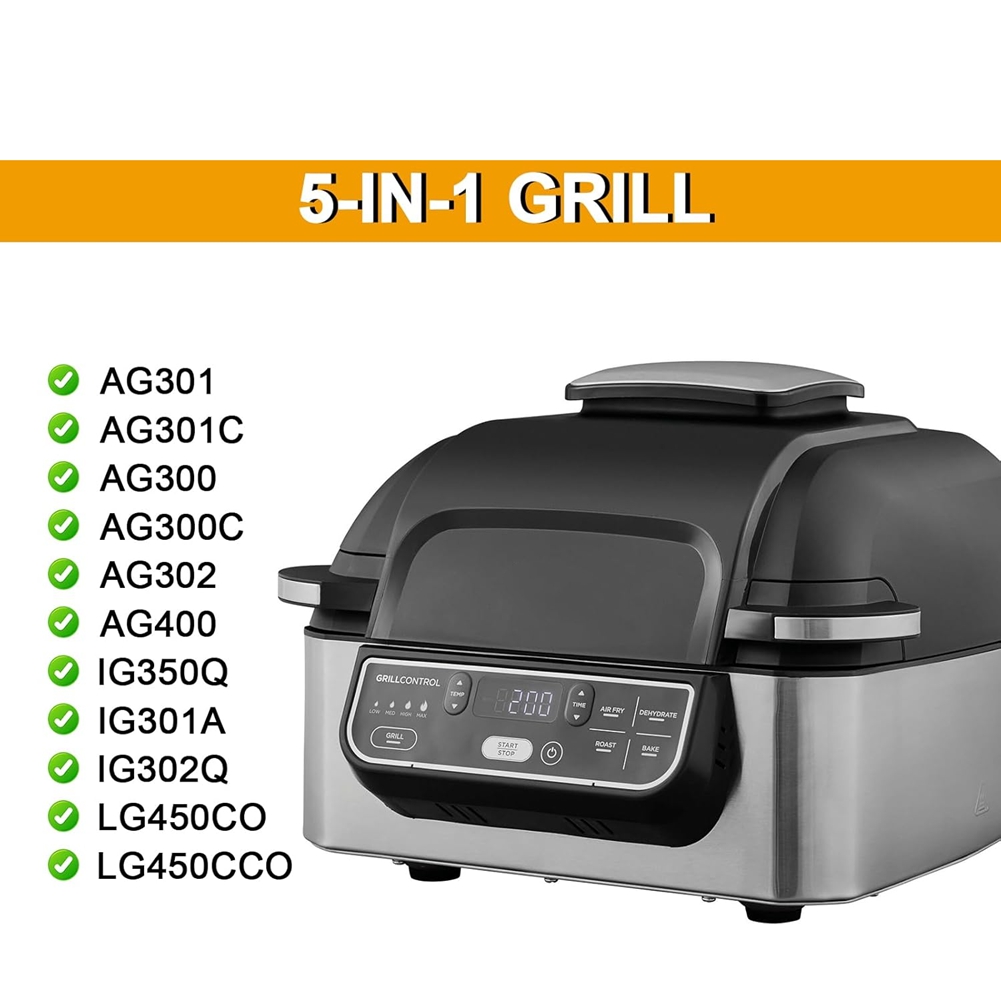 Ninja Air Fryer Af101 - M02K-Protector contra salpicaduras y parrilla de