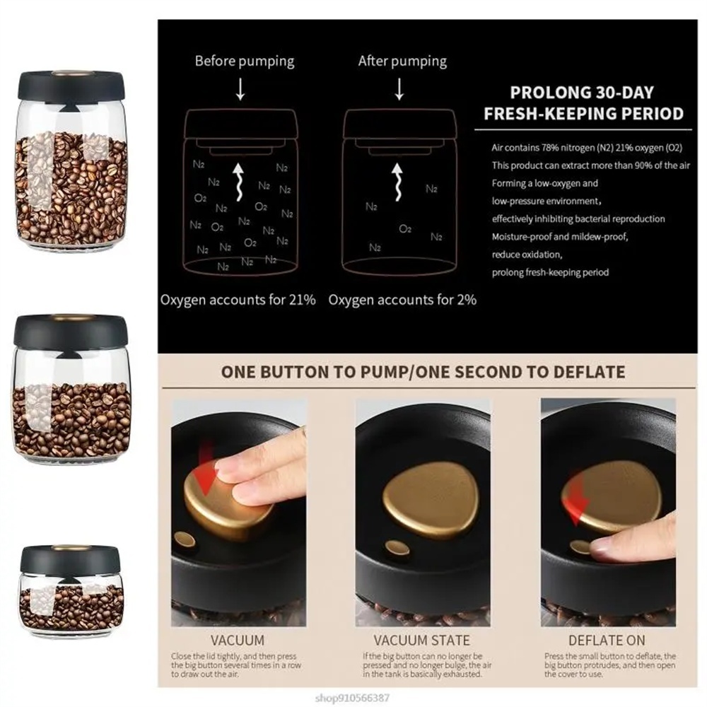 Contenedor de Almacenamiento d - Coffee Tea Canister Set reseña y precio