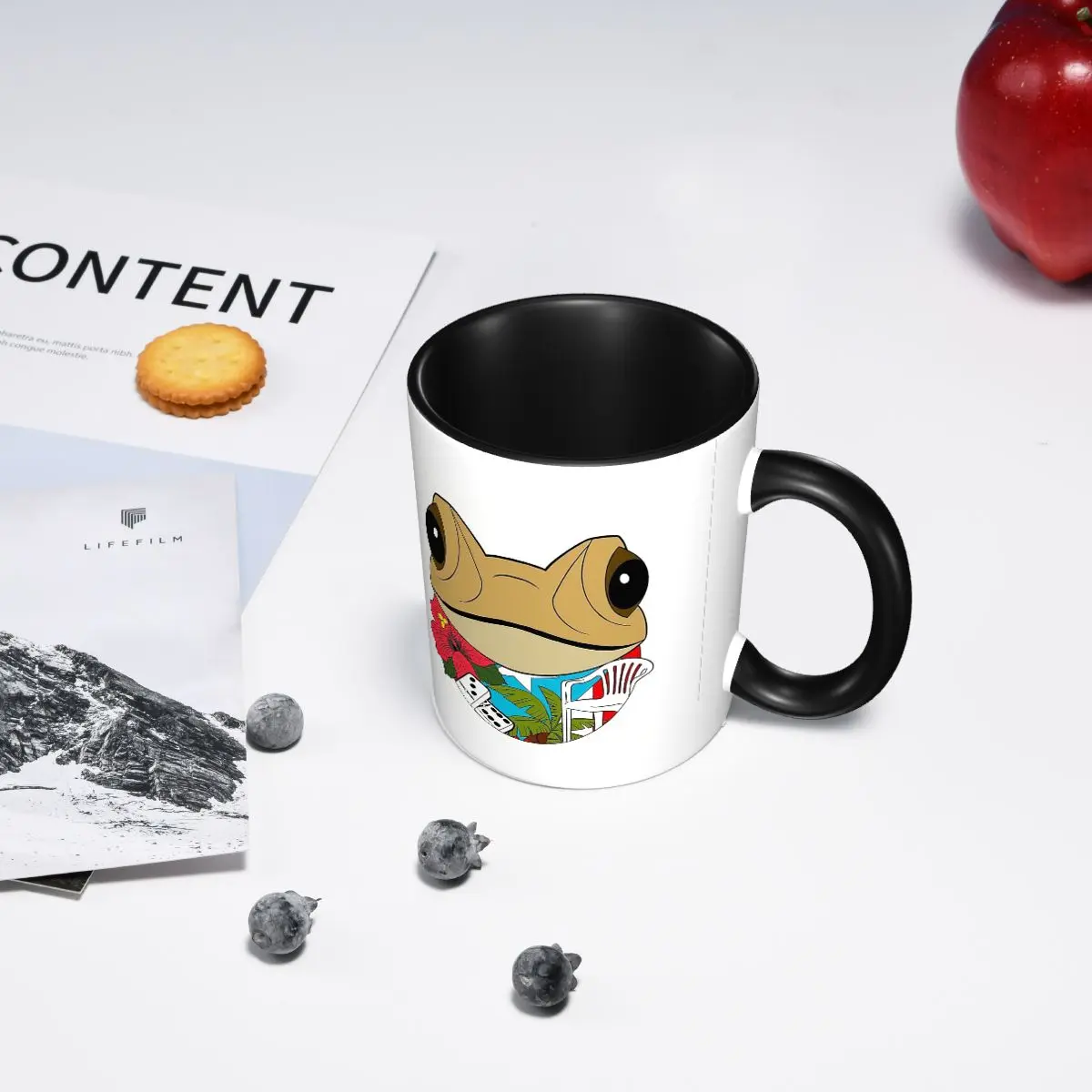 Taza de Cerámica Divertida con - Coffee Tea Cup Foto reseña y precio