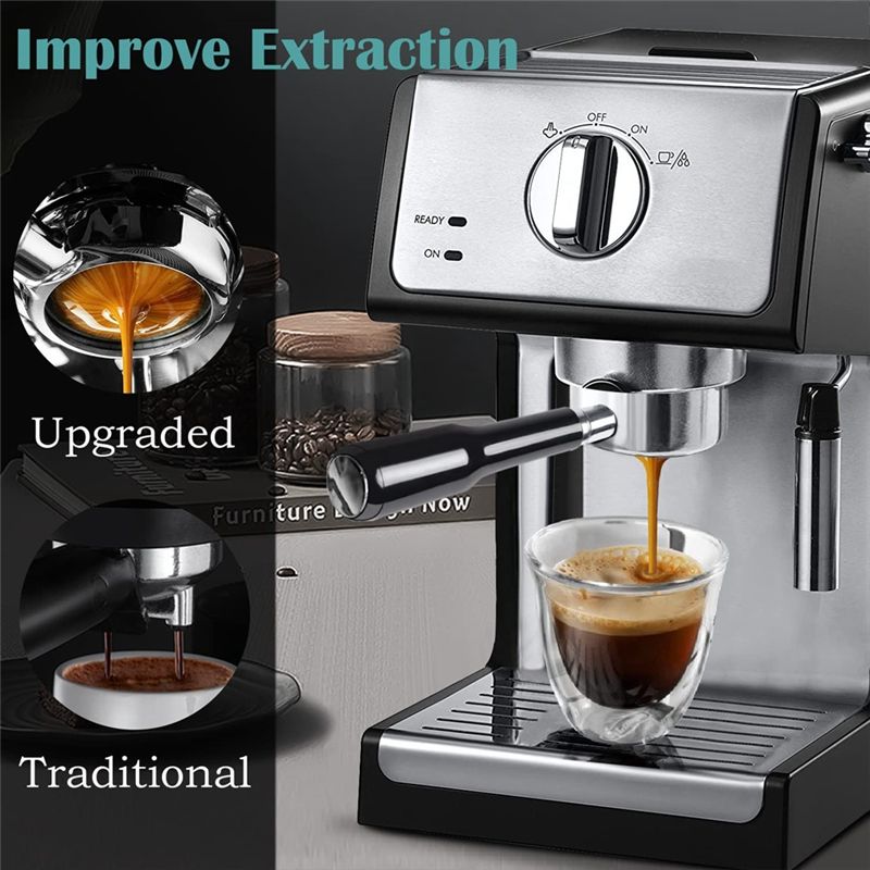 Portafiltro sin fondo ABHU de  - Delonghi Espresso Ecp3420 reseña y precio