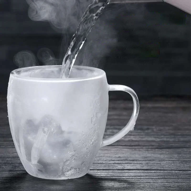 Vaso de Vidrio de Doble Fondo  - Coffee Tea Vodka reseña y precio