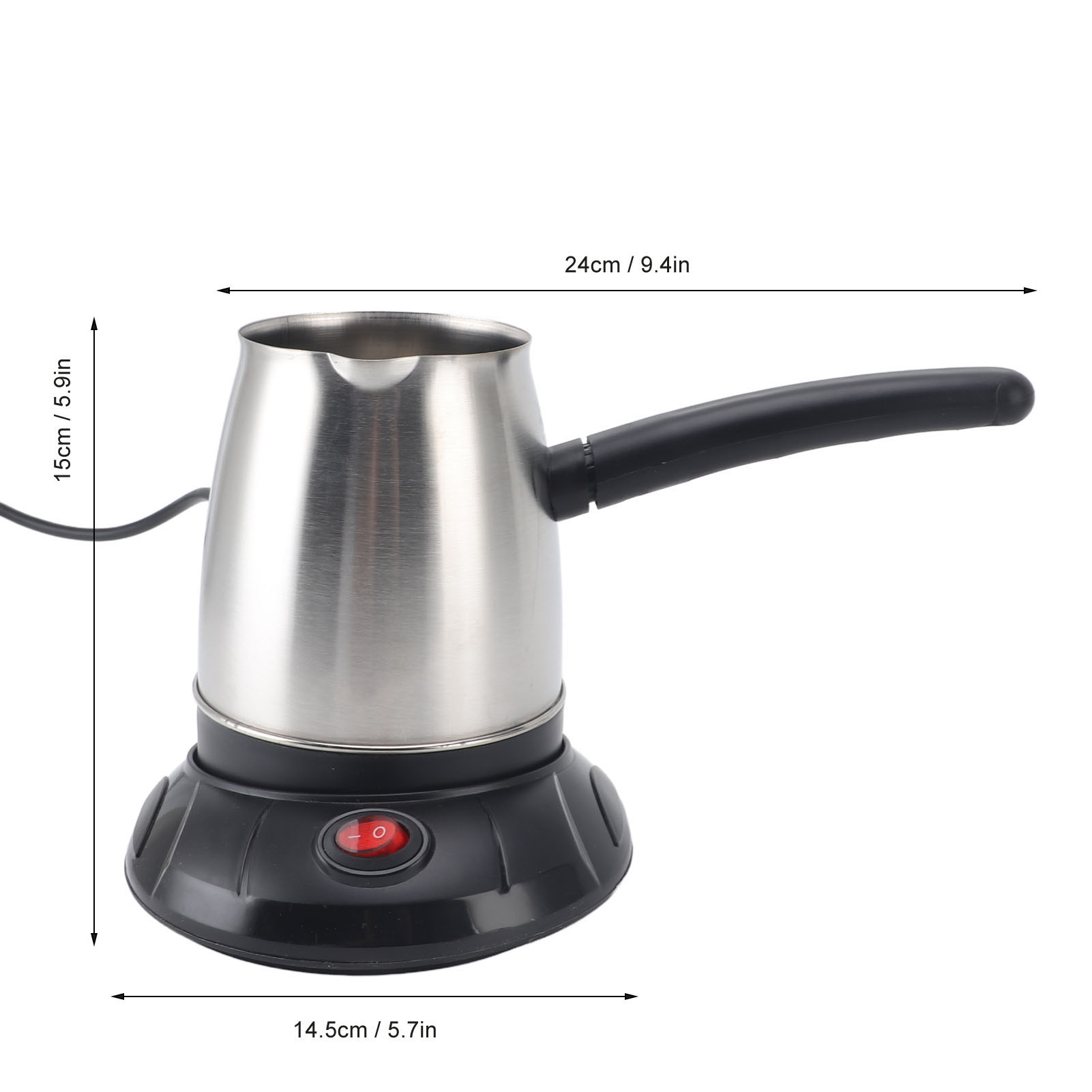 Cafetera turca eléctrica de ac - Coffee Tea Maker reseña y precio
