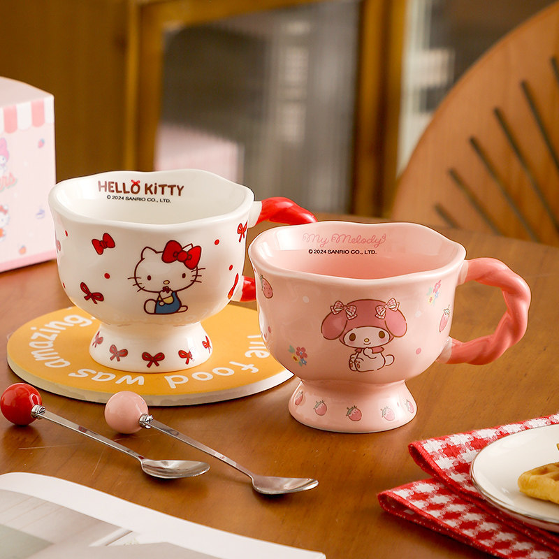 Taza de Cerámica Sanrio de 360 - Coffee X Tea reseña y precio