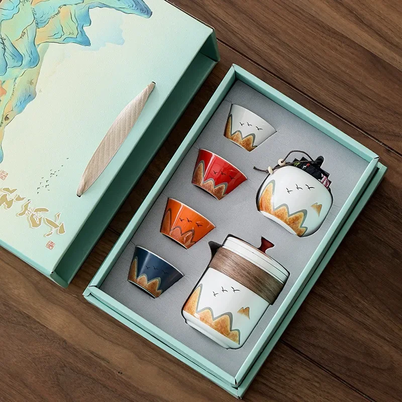 Caja de regalo, taza de té de  - Coffee Tea Canister Set reseña y precio