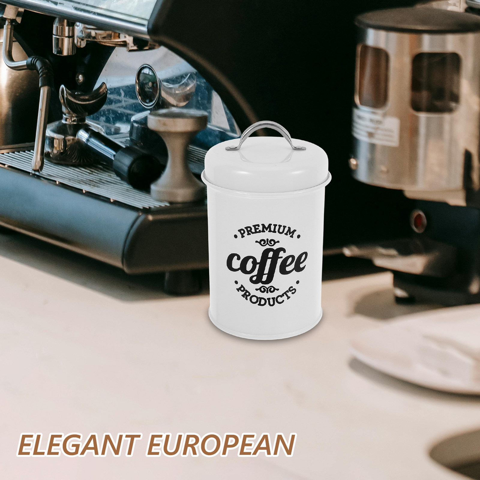 Juego de Recipientes Metálicos - Coffee Tea And Sugar Canisters reseña y precio