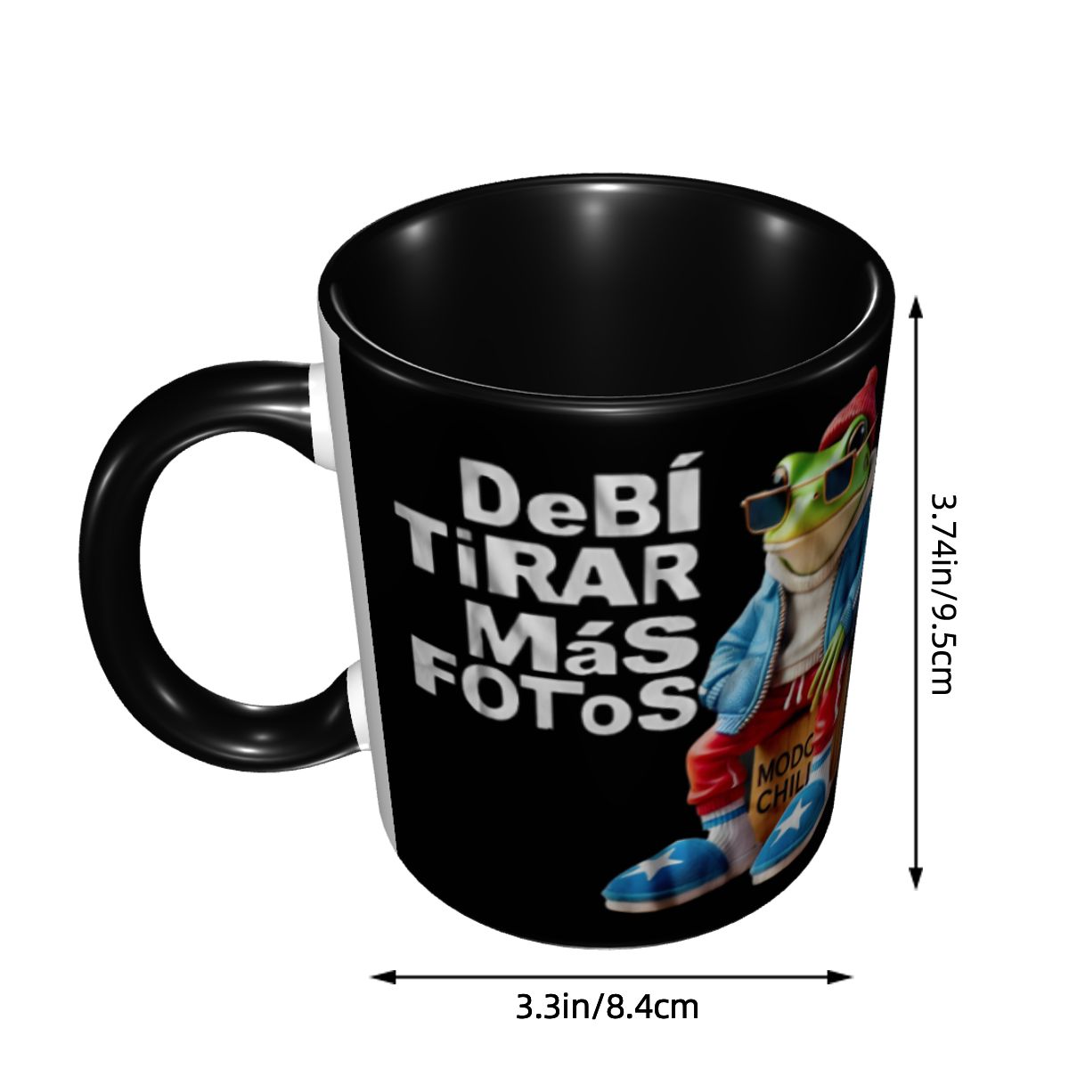 Bads Bunnys DTMF Debi Tirar Ma - Coffee Tea Cup Foto reseña y precio