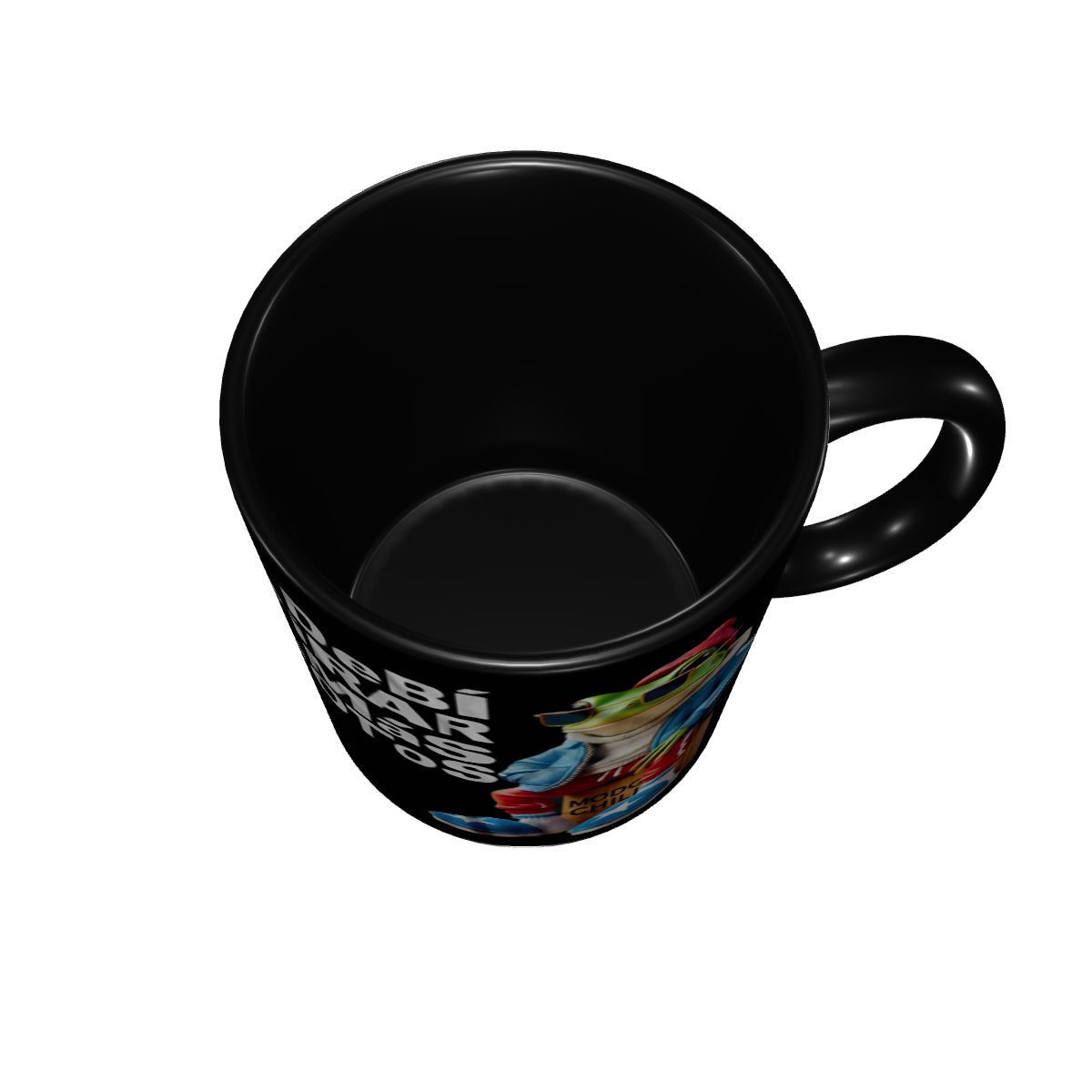 Bads Bunnys DTMF Debi Tirar Ma - Coffee Tea Cup Foto reseña y precio