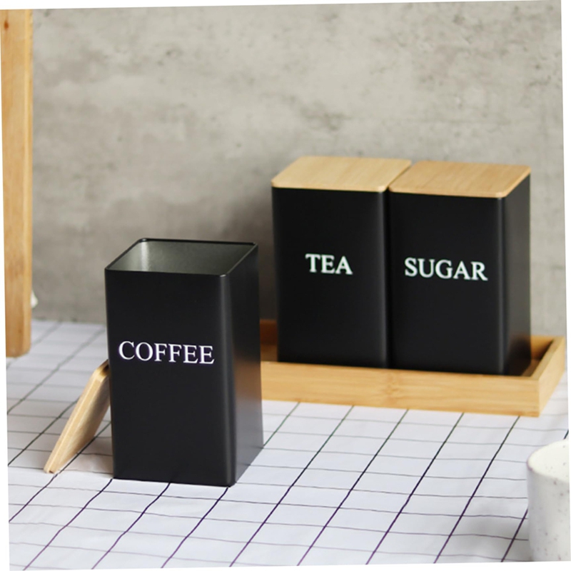 Juego de 3 Recipientes para Té - Coffee Tea Canister Set reseña y precio