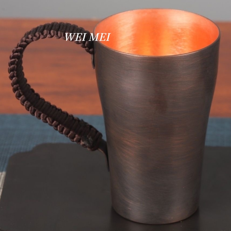Taza de Café Vintage de Cobre  - Draw Coffee And Tea reseña y precio
