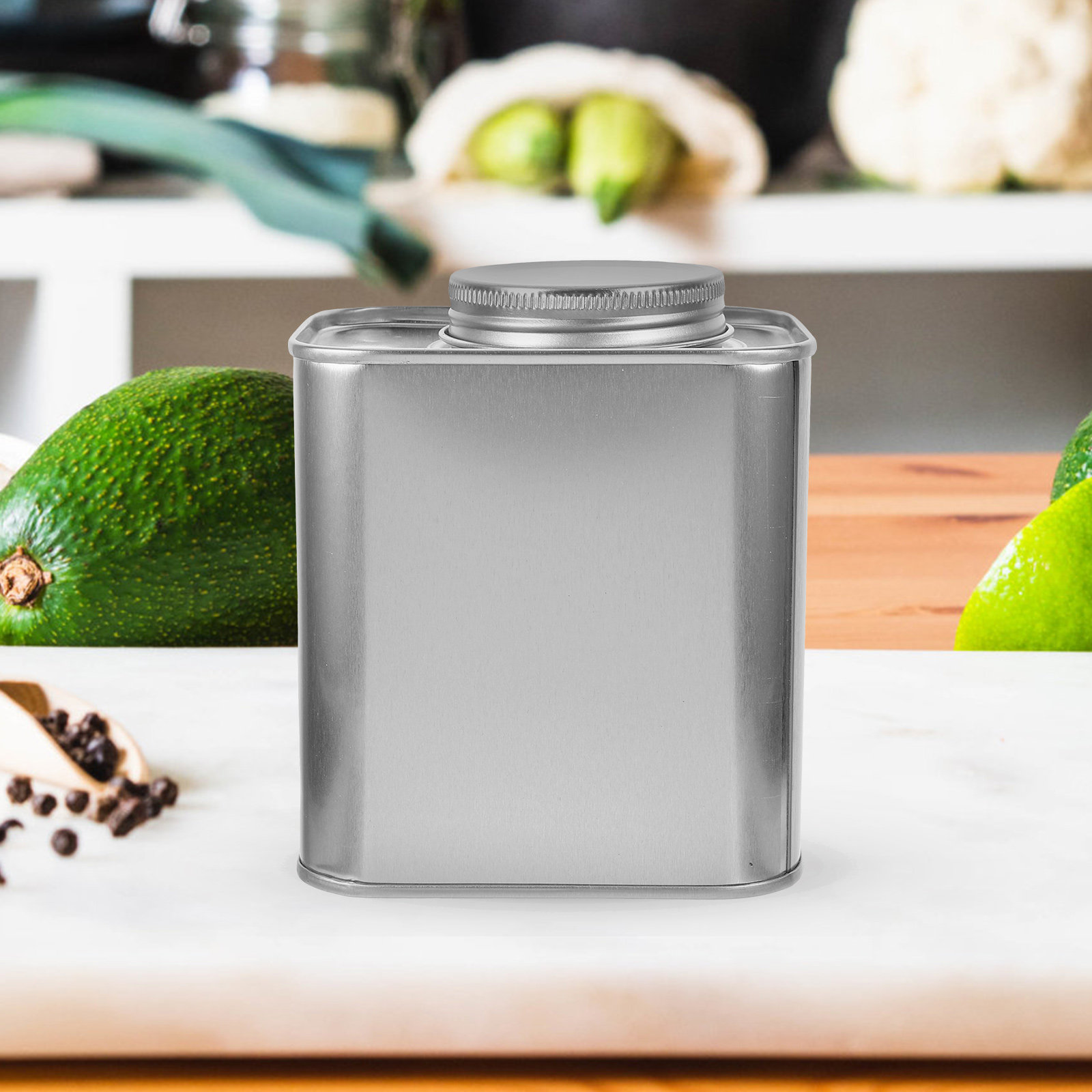 4 piezas de recipientes de hoj - Coffee Tea And Sugar Canisters reseña y precio