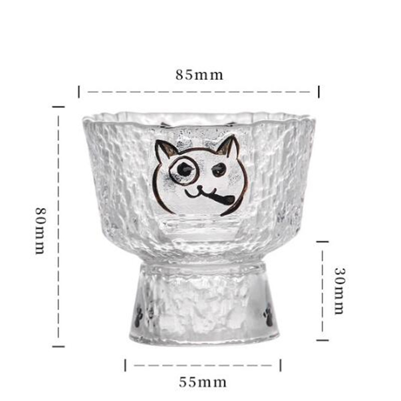 Taza de té de cristal con dise - Coffee Tea Vodka reseña y precio