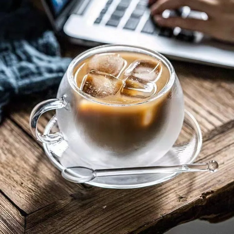Taza de café de cristal de par - Coffee Tea Vodka reseña y precio