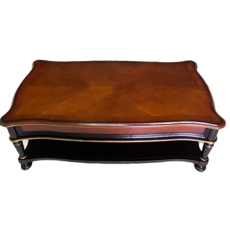 Mesa de centro retro de madera - Draw Coffee And Tea reseña y precio
