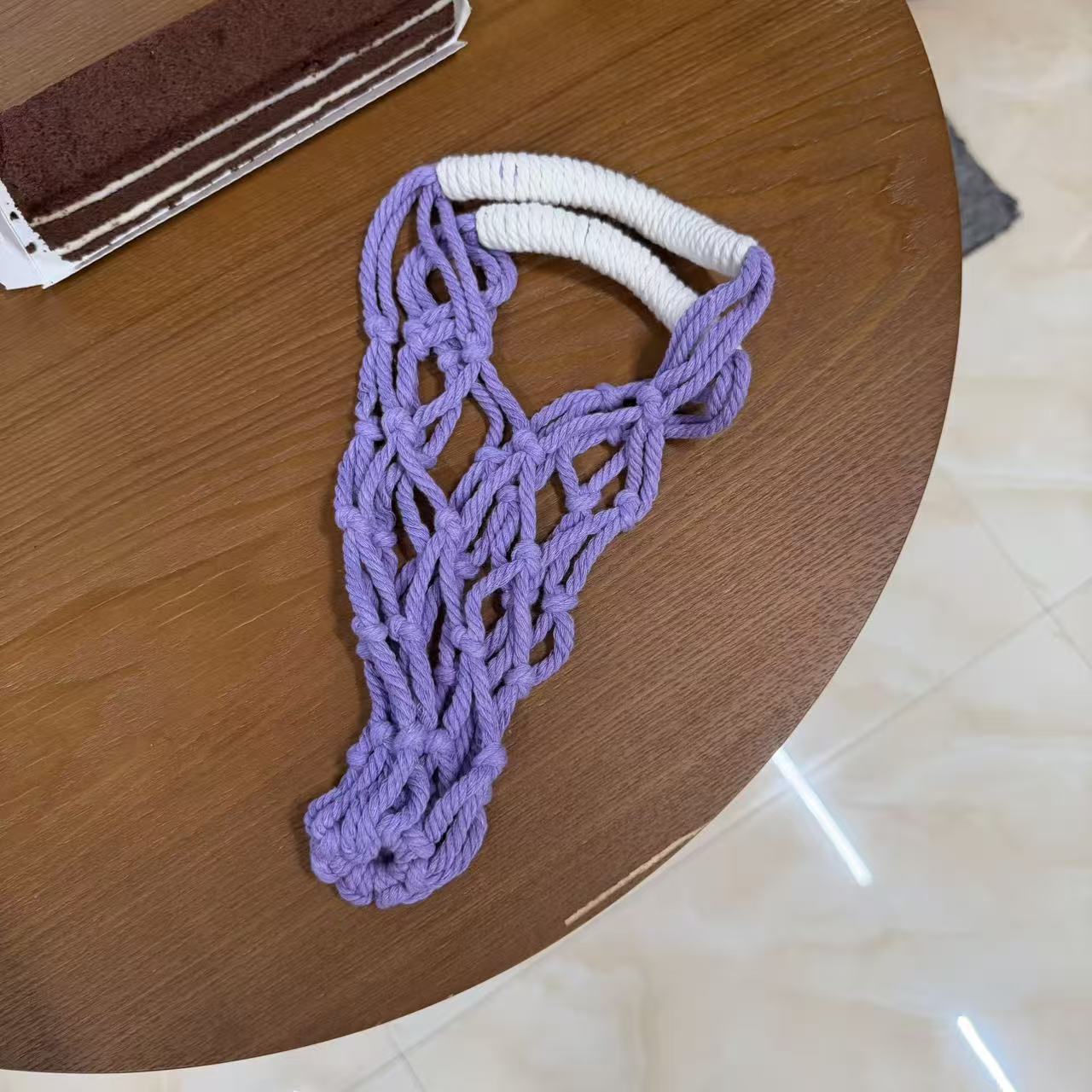 2 Bolsas Portavasos de Macramé - Coffee Tea Knits reseña y precio