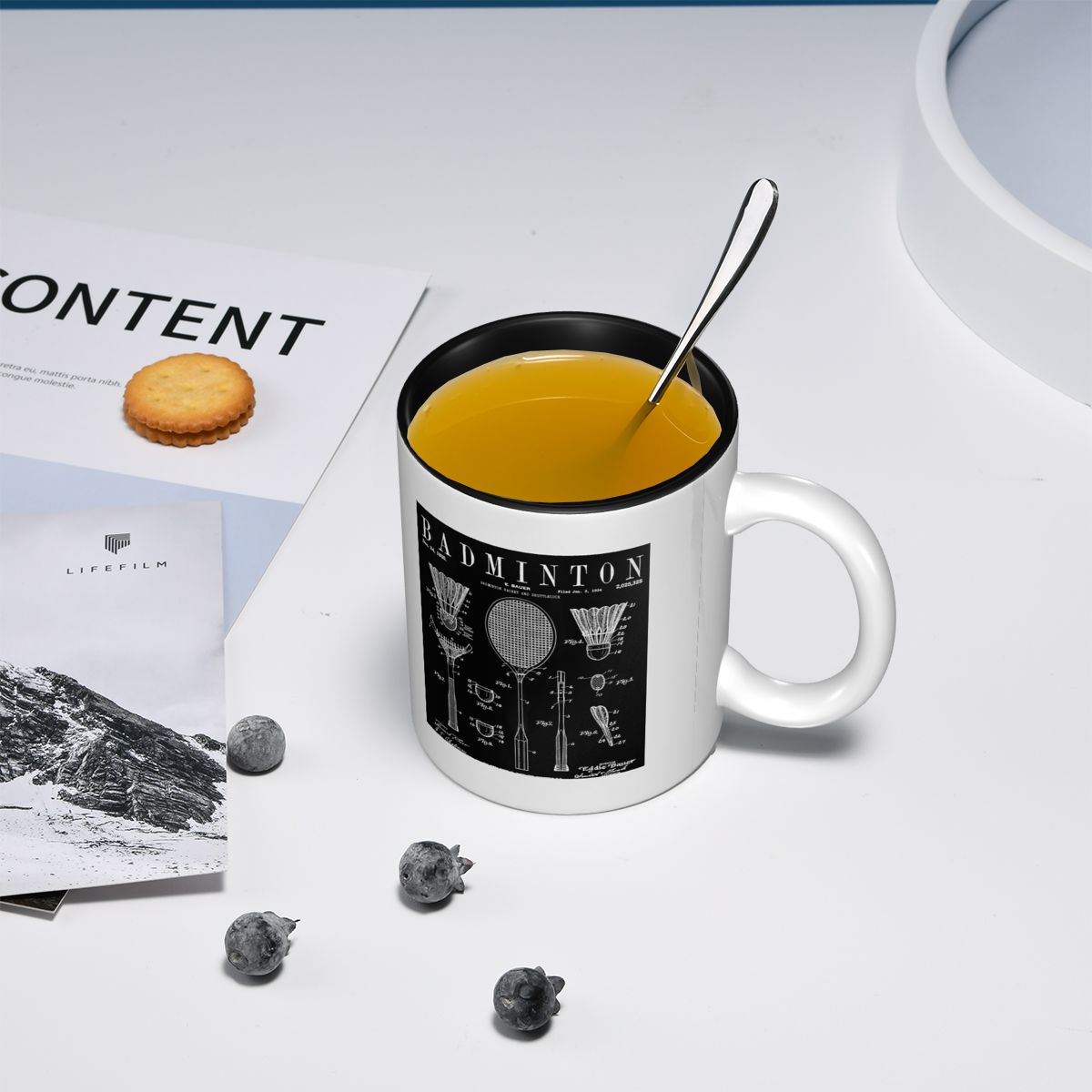Taza con estampado de dibujo p - Draw Coffee And Tea reseña y precio