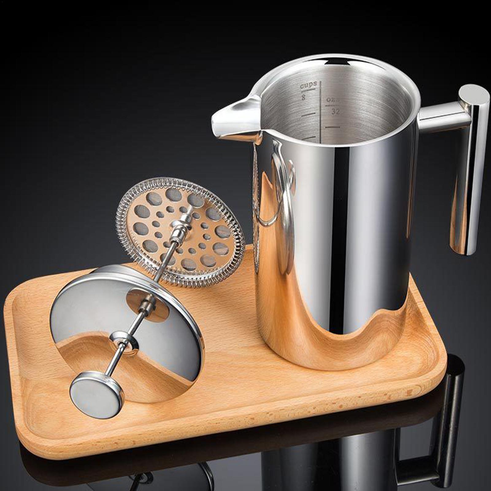 Prensa de café con sistema de  - Coffee Tea Pots reseña y precio