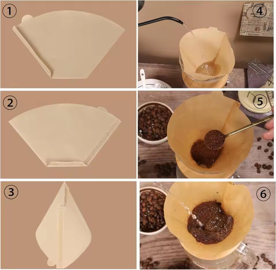 50 unidades/set Filtros de caf - Coffee Tea Brew reseña y precio