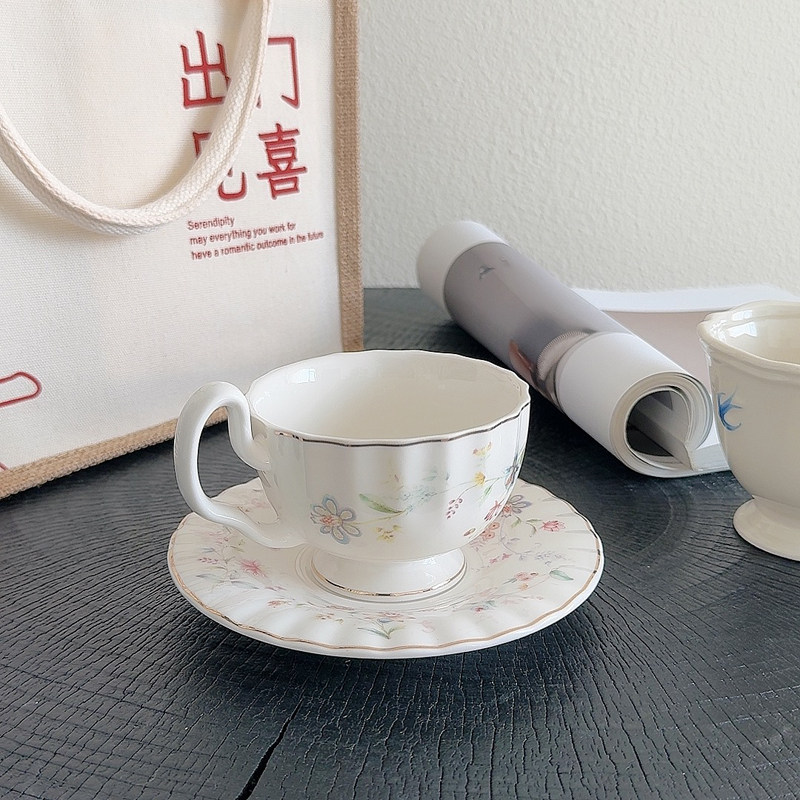 Juego de Tazas y Platos de Caf - Draw Coffee And Tea reseña y precio