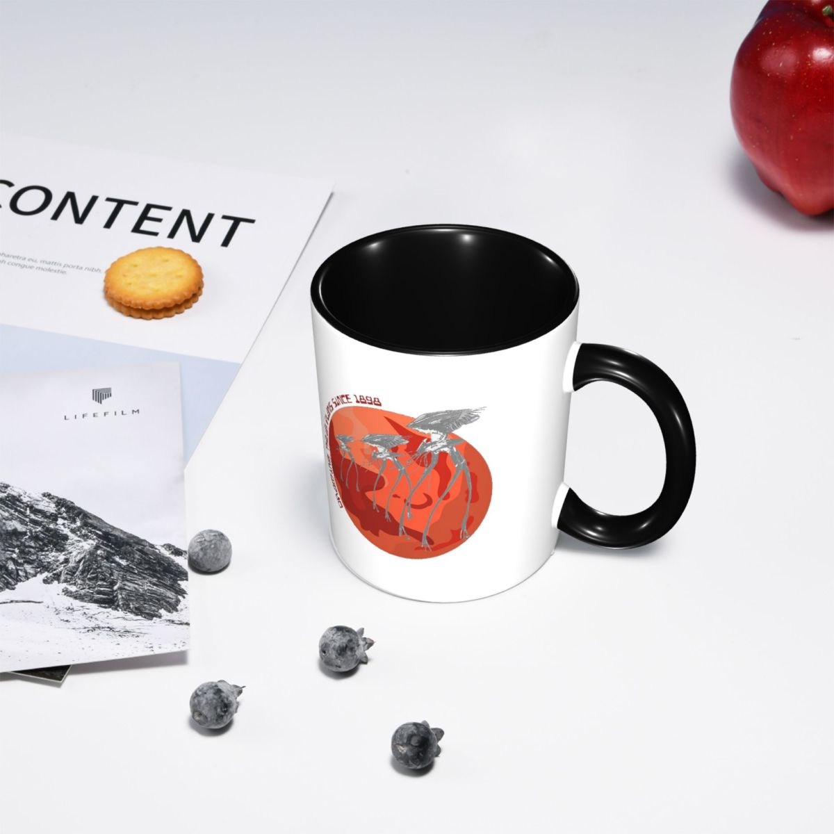 Taza de cerámica divertida con - Draw Coffee And Tea reseña y precio