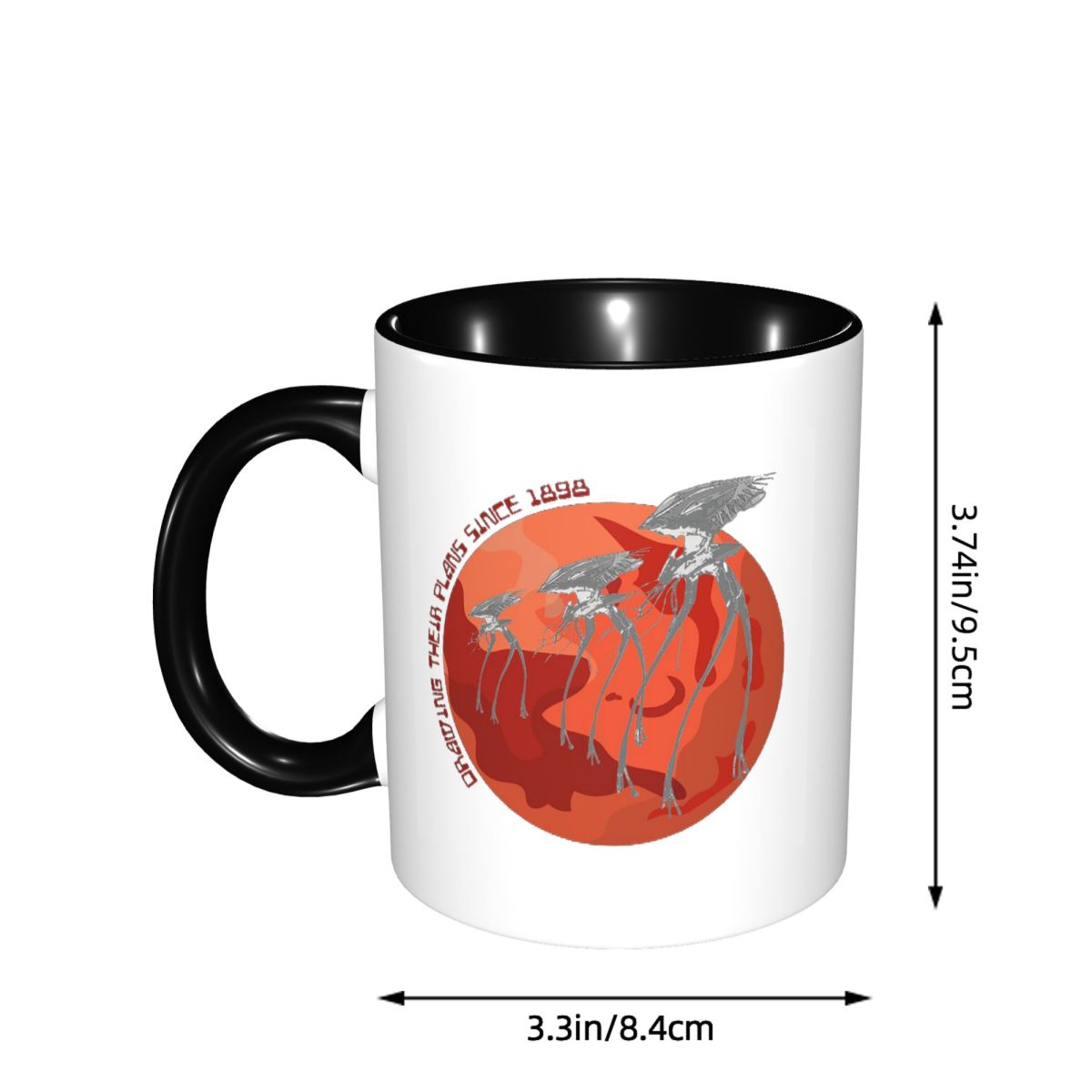 Taza de cerámica divertida con - Draw Coffee And Tea reseña y precio