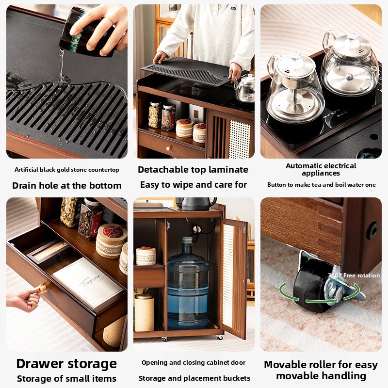 Mueble integrado con tetera mó - Coffee Tea Brew reseña y precio
