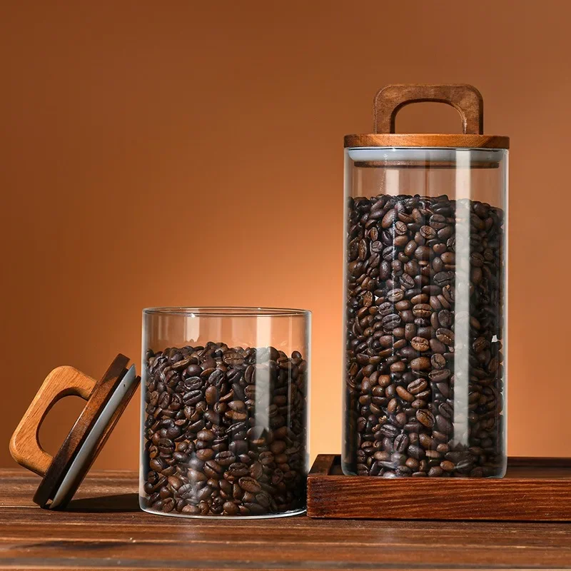 Tarro de vidrio transparente c - Coffee Tea Canister Set reseña y precio