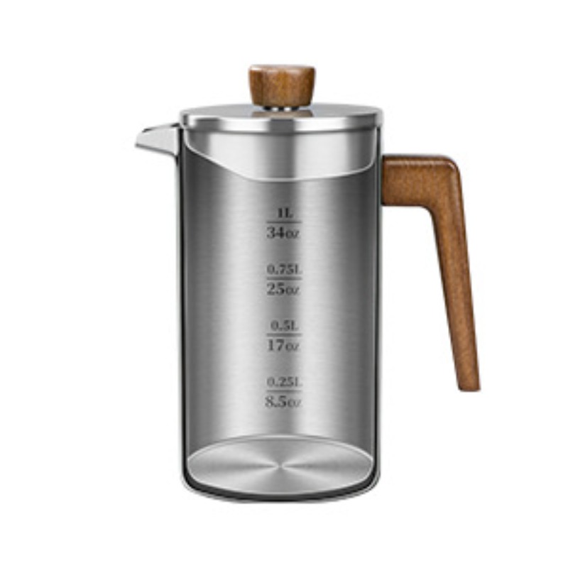 Cafetera Francesa de Acero Ino - Coffee Tea Maker reseña y precio