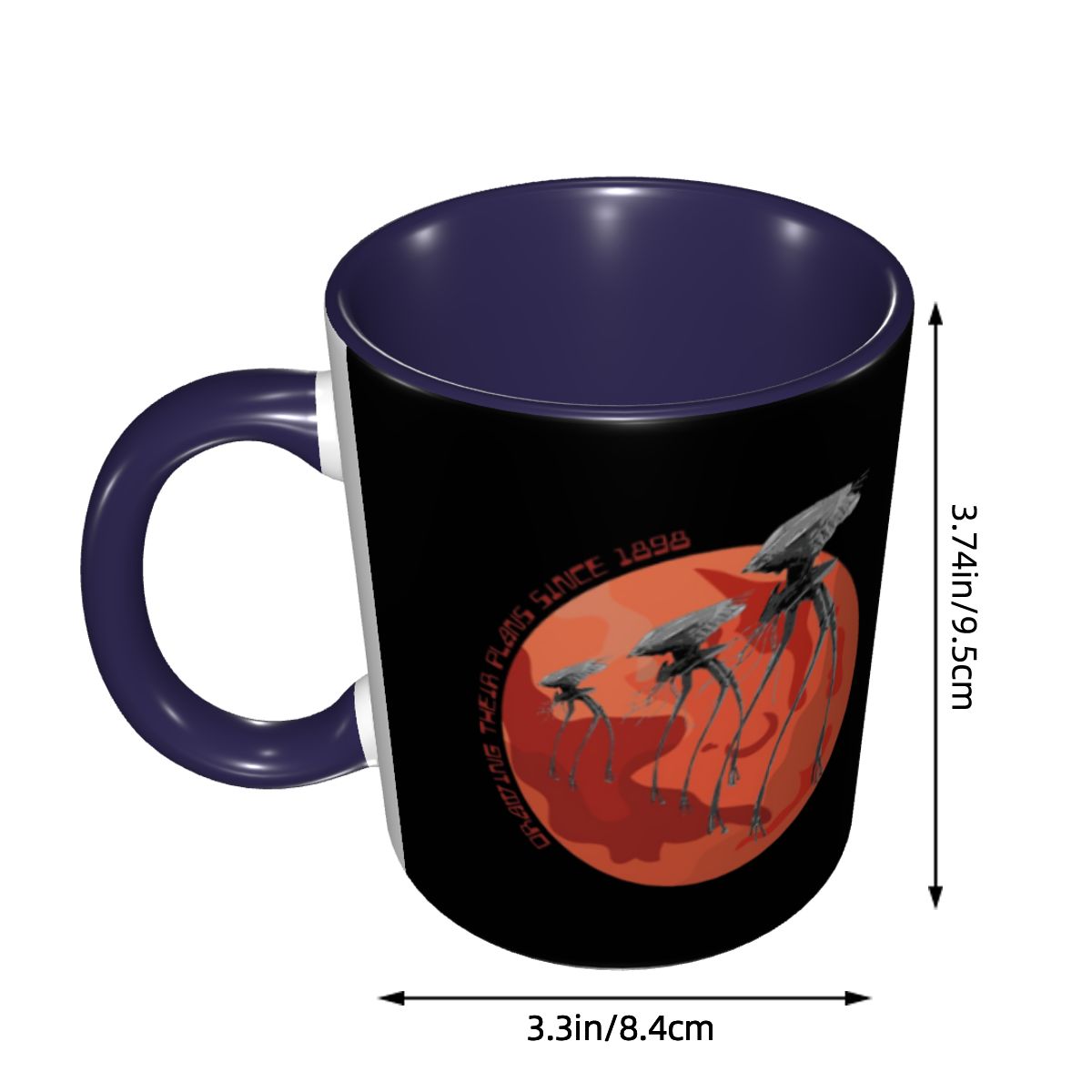 Taza de cerámica divertida con - Draw Coffee And Tea reseña y precio