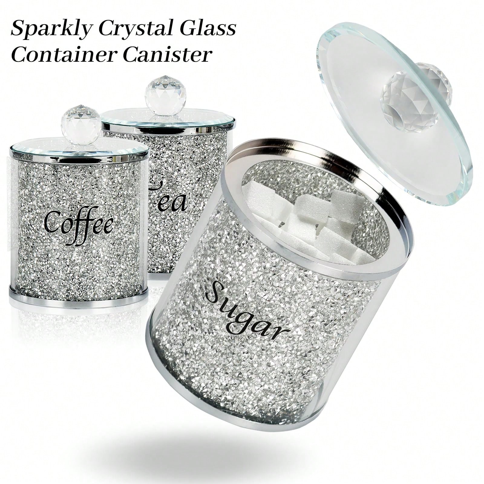 Juego de recipientes para café - Coffee Tea And Sugar Canisters reseña y precio