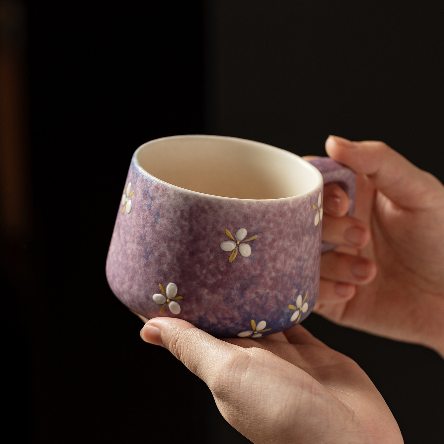 Taza de Cerámica Pintada a Man - Coffee Tea Brew reseña y precio