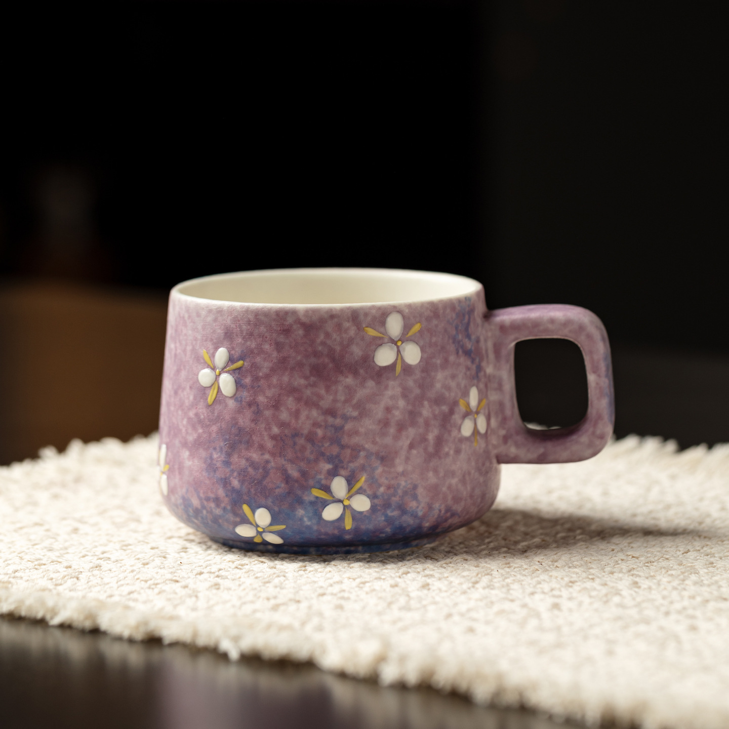 Taza de Cerámica Pintada a Man - Coffee Tea Brew reseña y precio