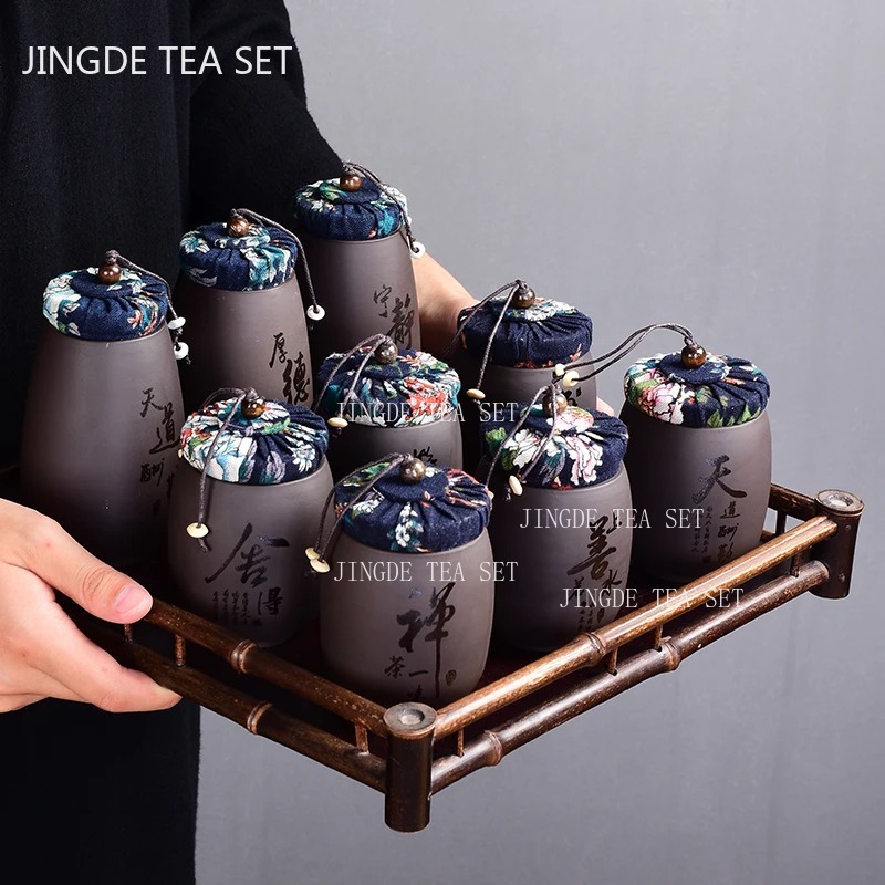 Tarro de té pequeño de arena p - Coffee Tea Canister Set reseña y precio