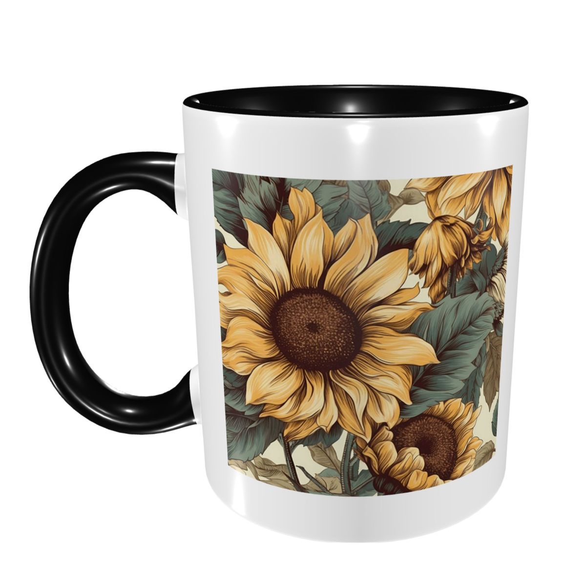 Taza con diseño botánico vinta - Draw Coffee And Tea reseña y precio