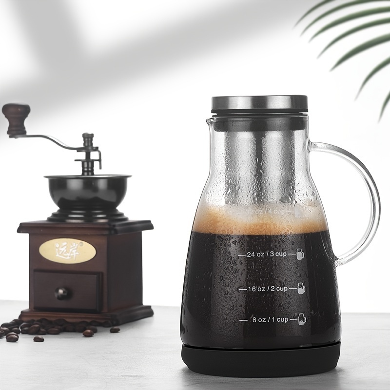 Jarra de Vidrio Clásica de 24o - Coffee Tea Maker reseña y precio