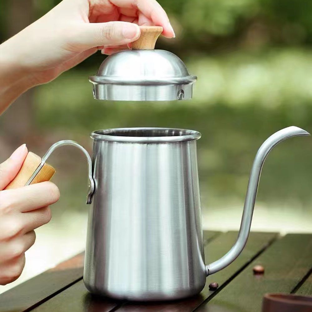 Hervidor de café con cuello de - Coffee Tea Maker reseña y precio