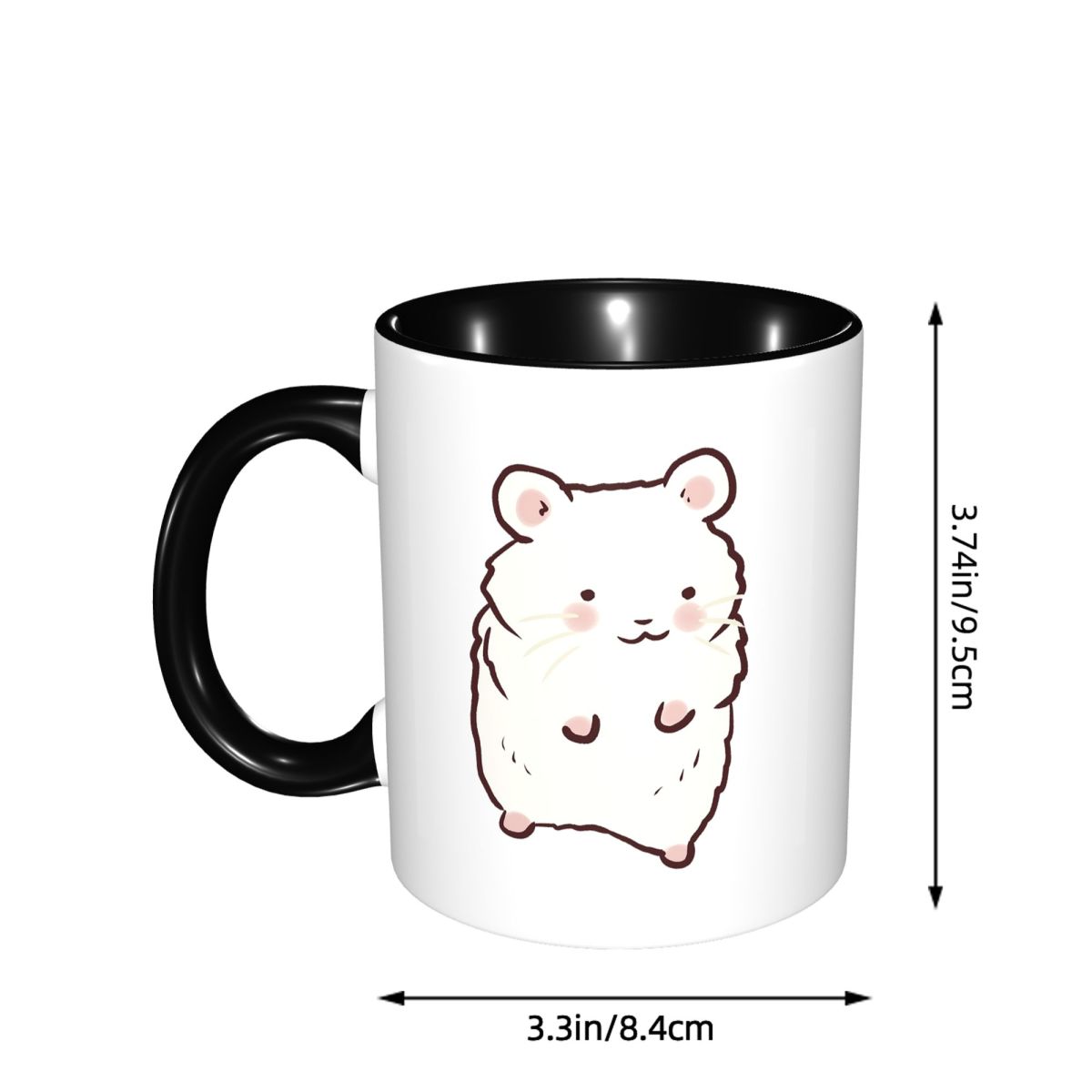 Taza con Dibujo de Hámster Ado - Draw Coffee And Tea reseña y precio