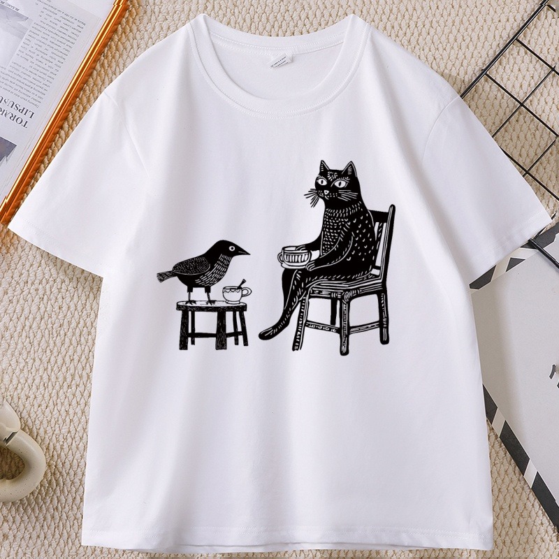 Camiseta gráfica de café y té  - Draw Coffee And Tea reseña y precio