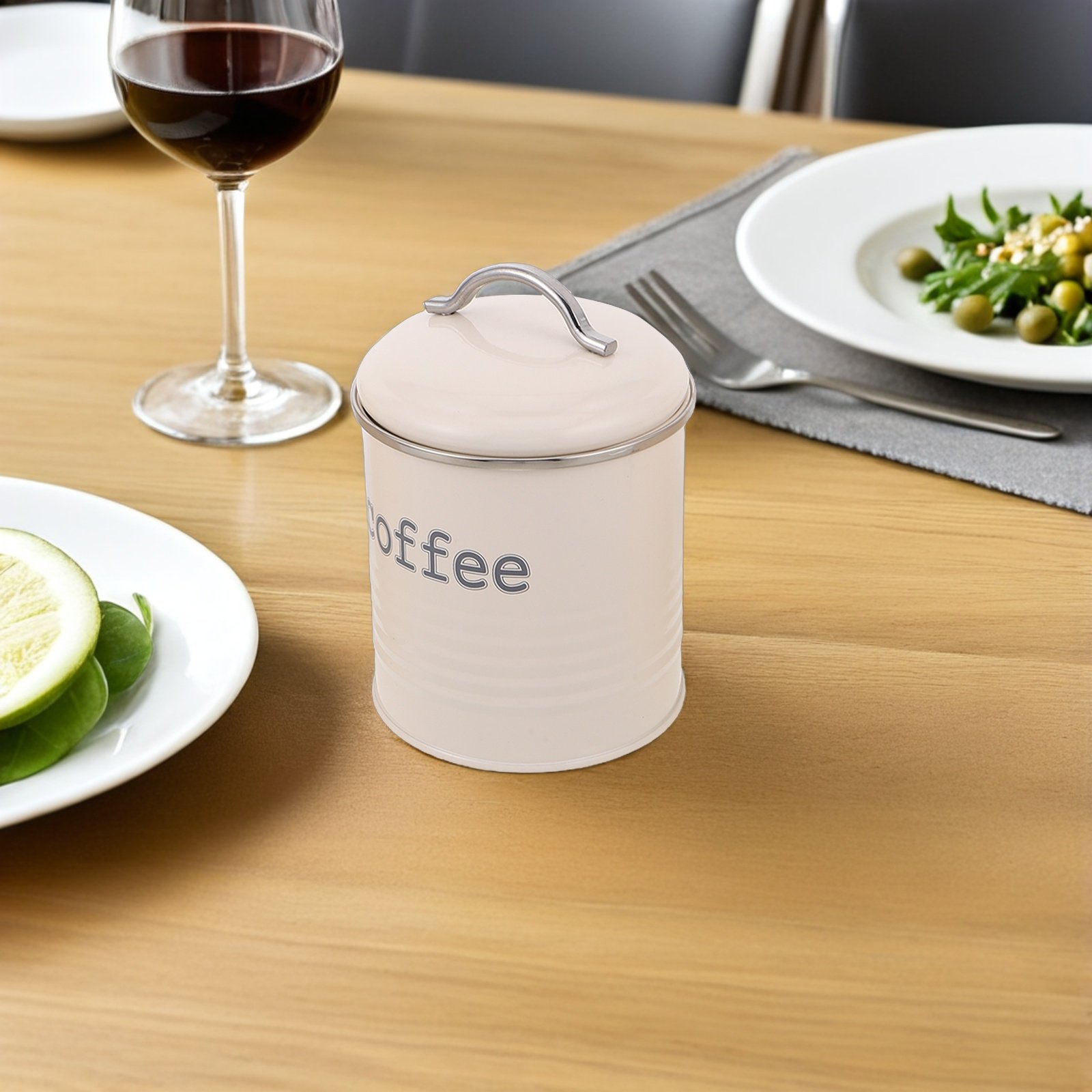 Juego de 3 Recipientes Herméti - Coffee Tea And Sugar Canisters reseña y precio