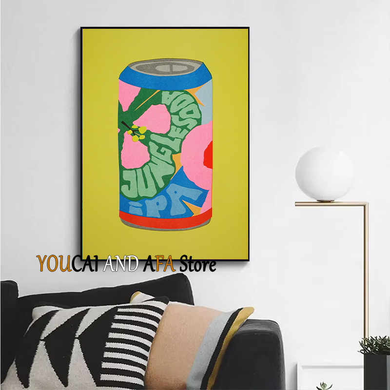 Póster de Bebidas Abstractas,  - Draw Coffee And Tea reseña y precio