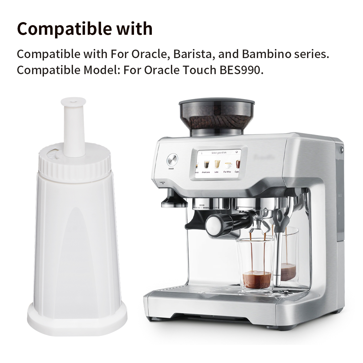Cartucho de repuesto para máqu - Breville Espresso Barista Touch reseña y precio
